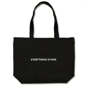 NWT Everything is Fine Zip Top Tote